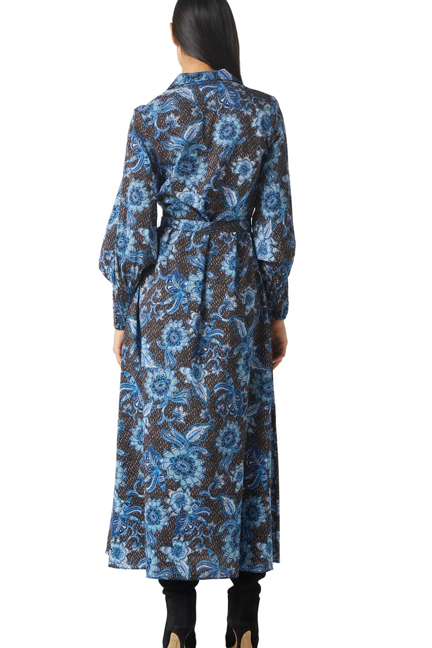 Fashion BETTINA DRESS Maxi | Long-Sleeve