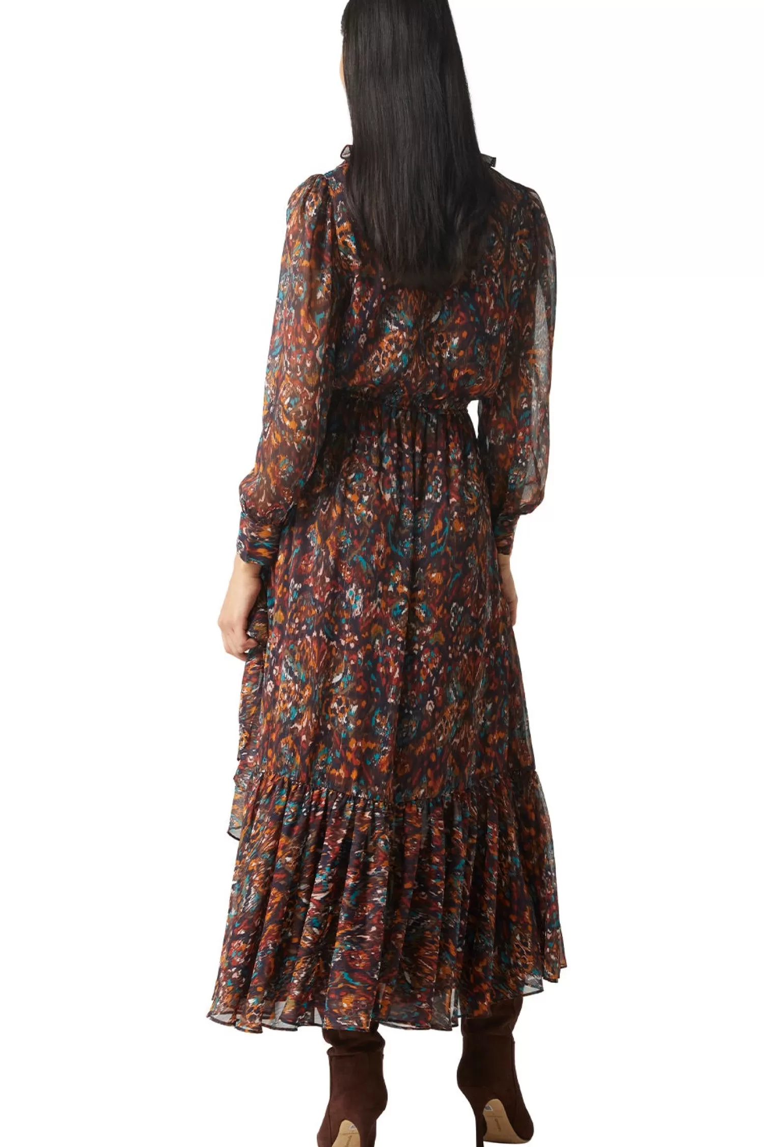 Hot CHARLOTTE DRESS Maxi | Long-Sleeve