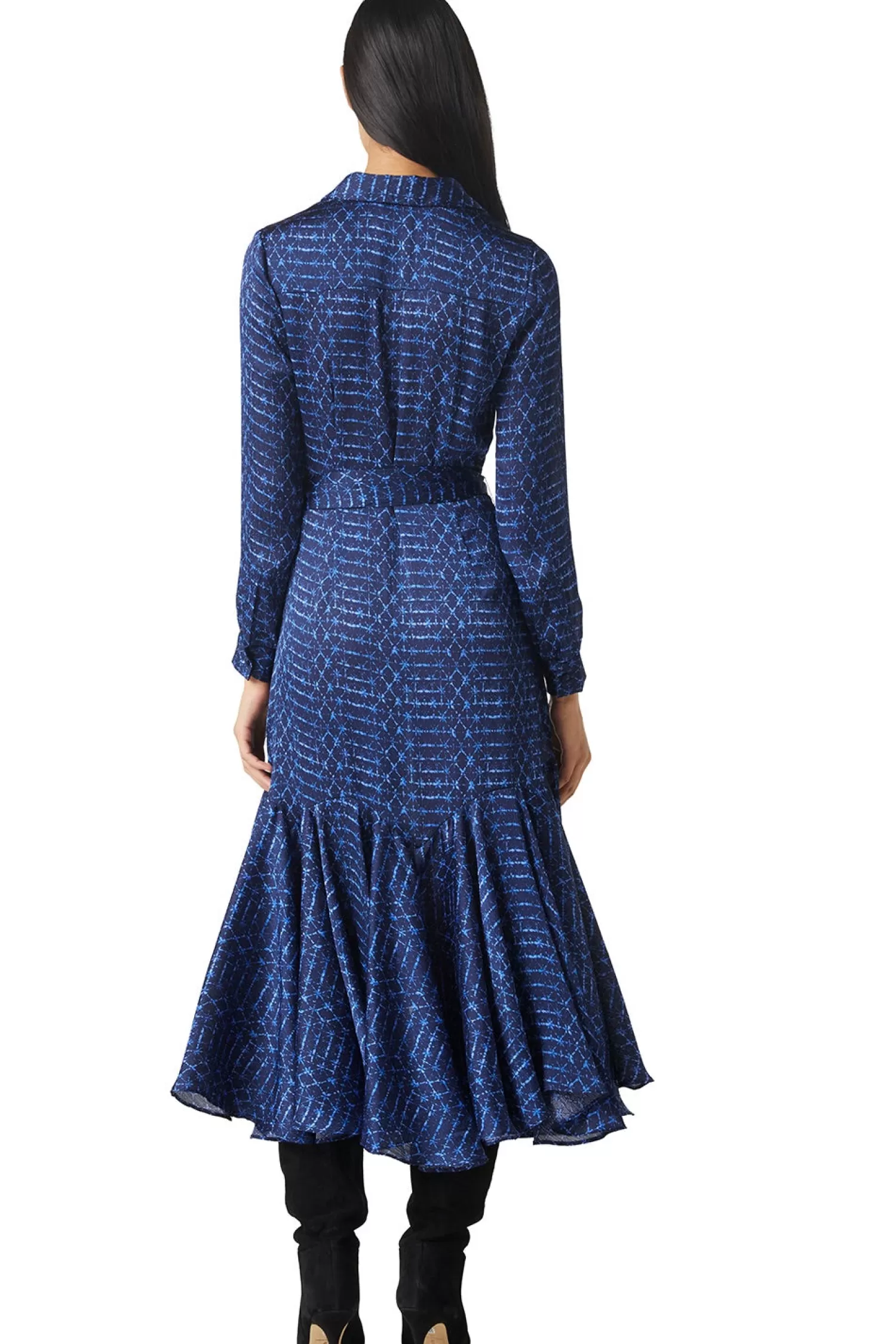 Discount MARTINE DRESS Midi | Long-Sleeve