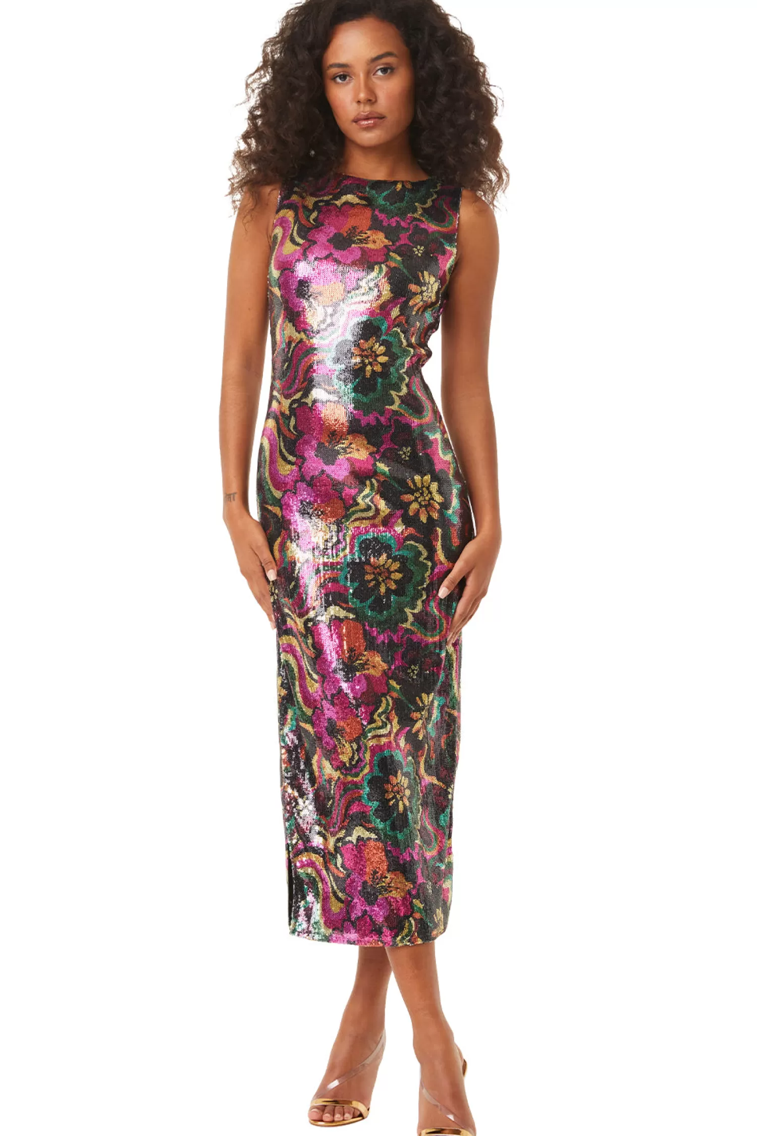 Hot NAKIA DRESS Midi | Wedding Guest